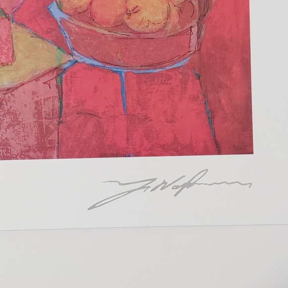 Yuval Wolfson "Breakfast Table" Seriolithograph - Picture 3 of 7